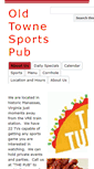 Mobile Screenshot of oldtownesportspub.com